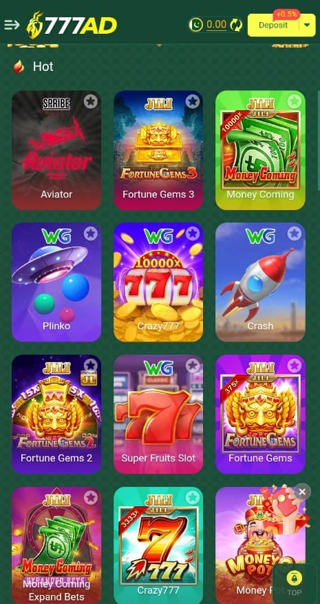 777AD Game